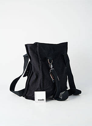 Sac doublure textile forme rectangulaire noir DDP femme