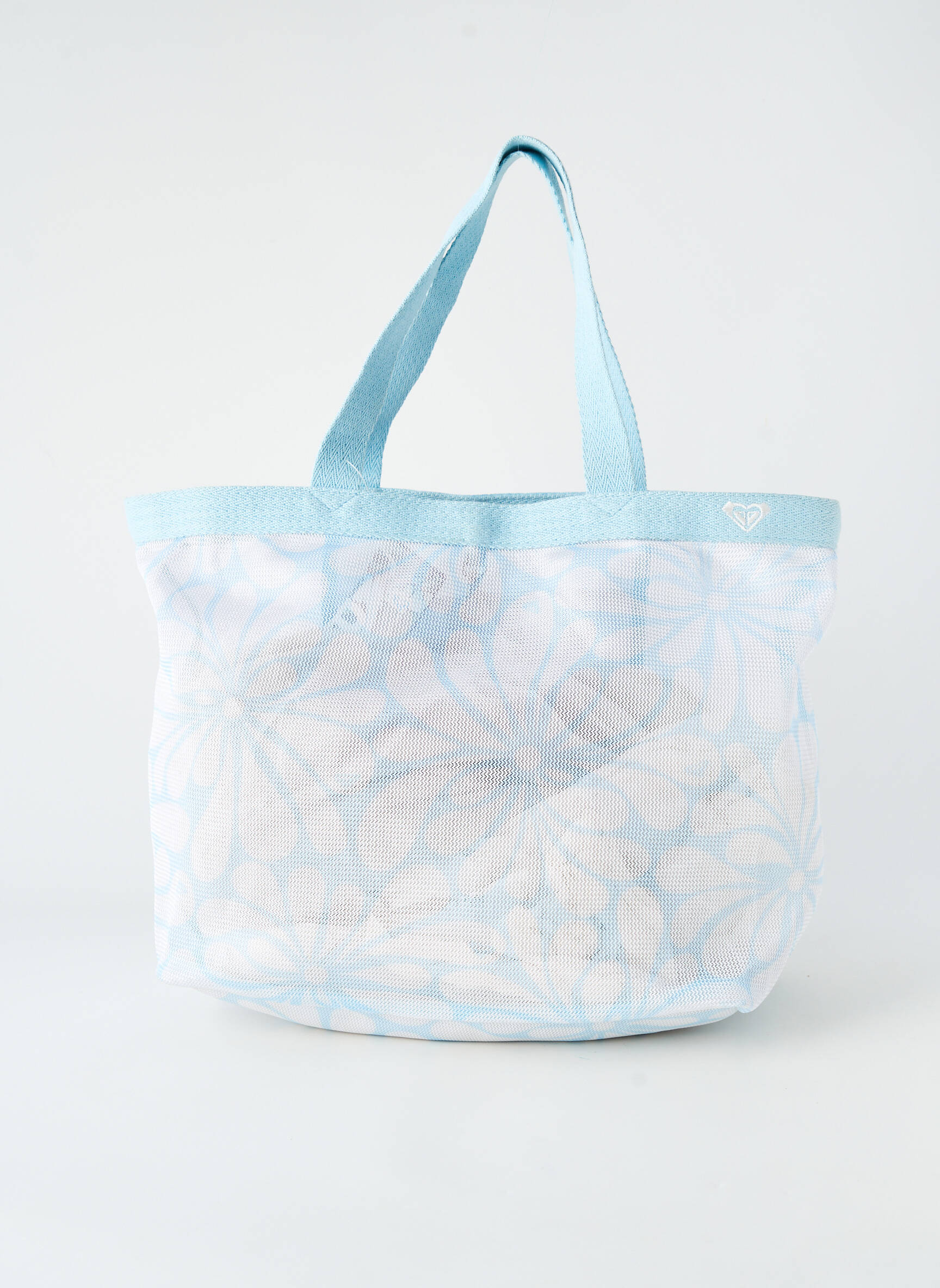 Sac coutures renforcées forme shopping bleu ROXY femme
