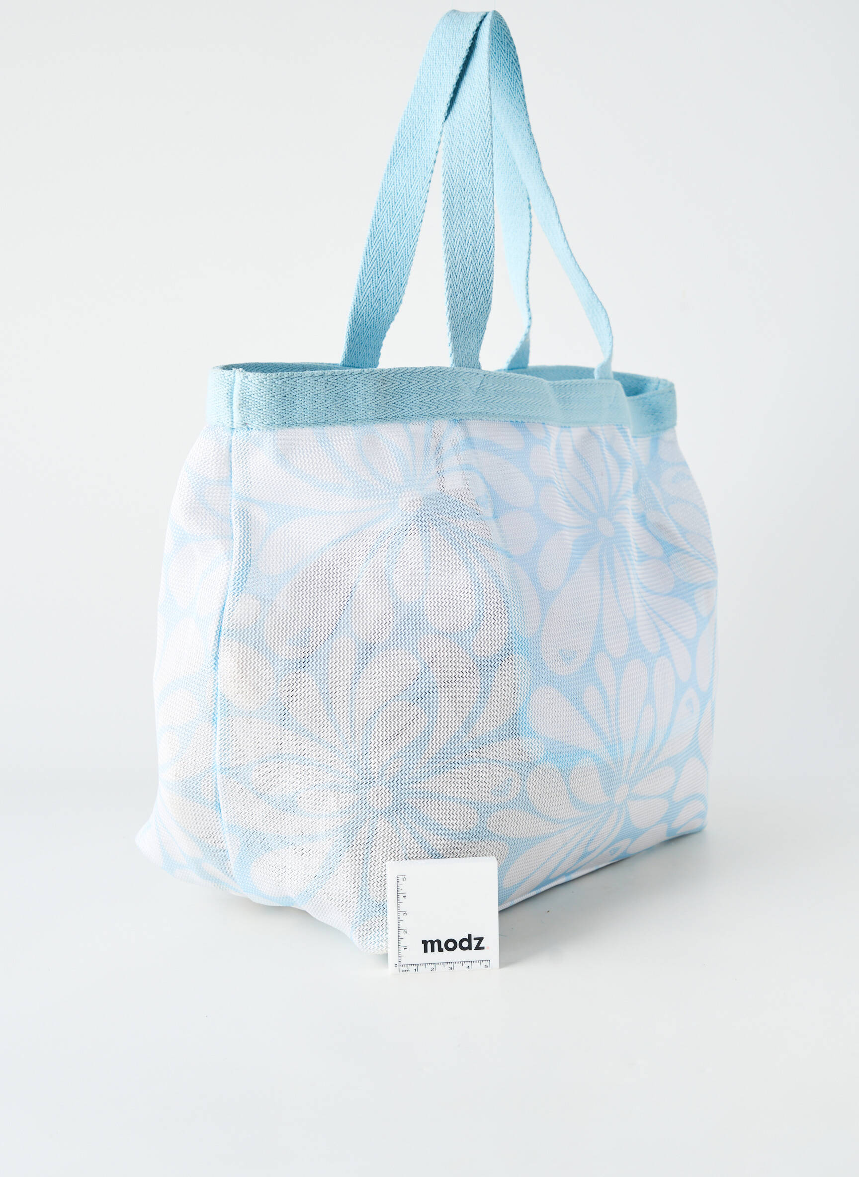 Sac coutures renforcées forme shopping bleu ROXY femme