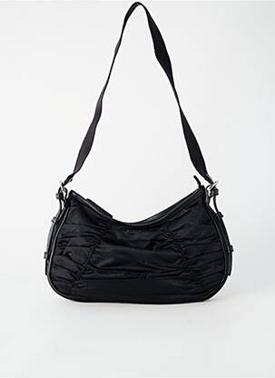 Sac fermeture zippée forme rectangulaire noir AROGADO femme