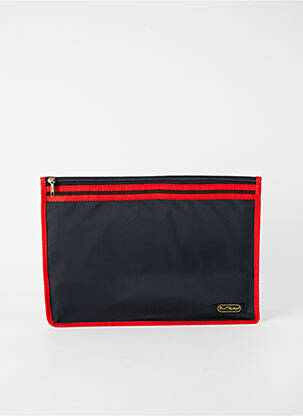 Pochette fermeture zippée rouge BON VOYAGE femme
