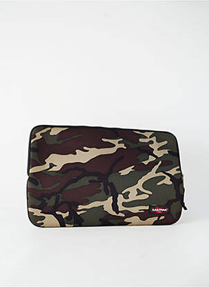 Pochette coutures renforcées vert EASTPAK homme
