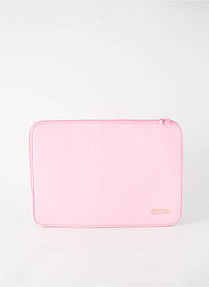 Pochette doublure textile rose SNOWBALL femme