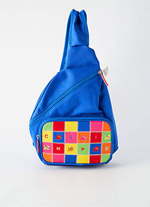 Sac à dos coutures renforcées bleu CHIPIE fille