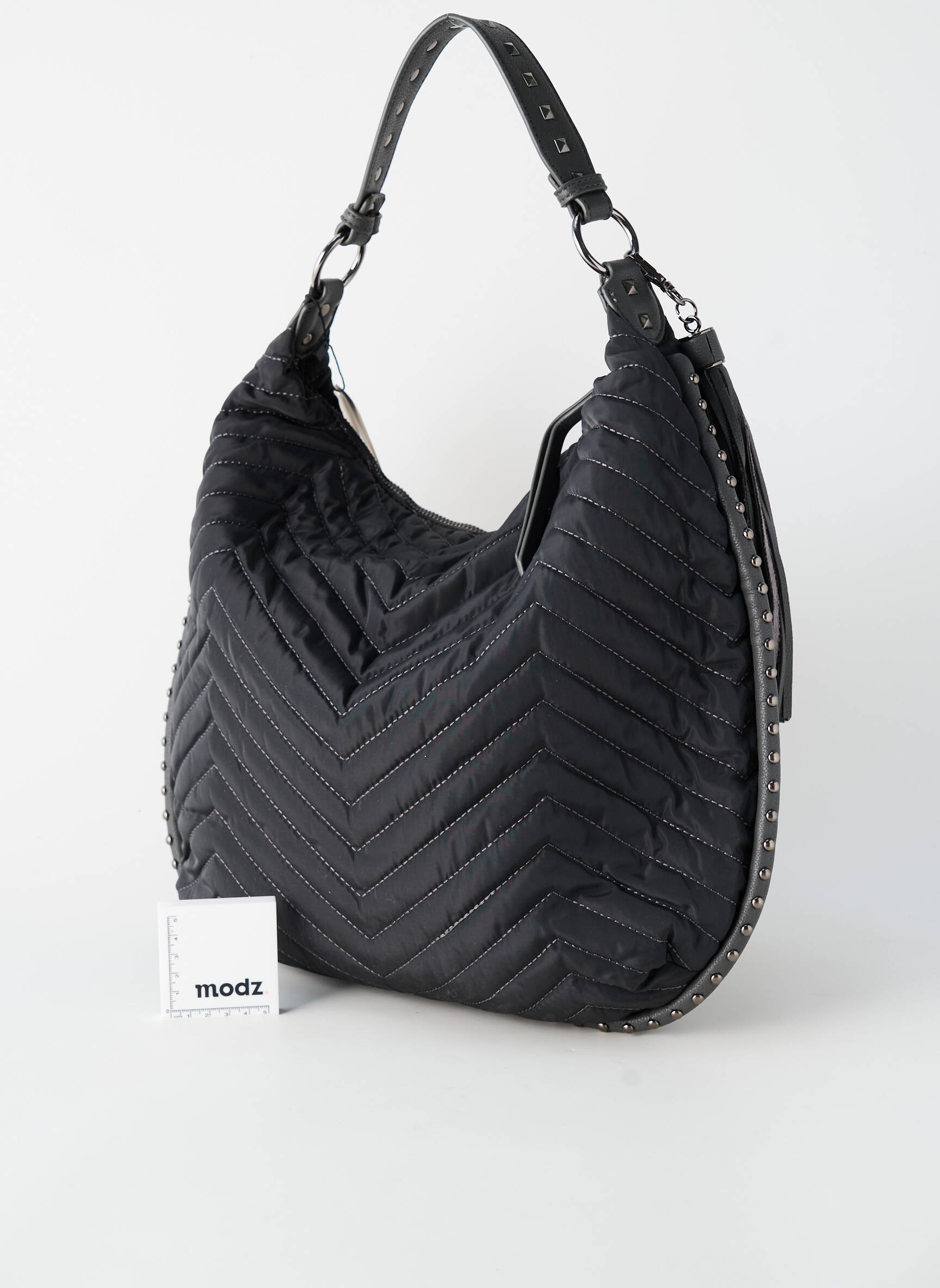Sac doublure textile forme rectangulaire noir GP femme