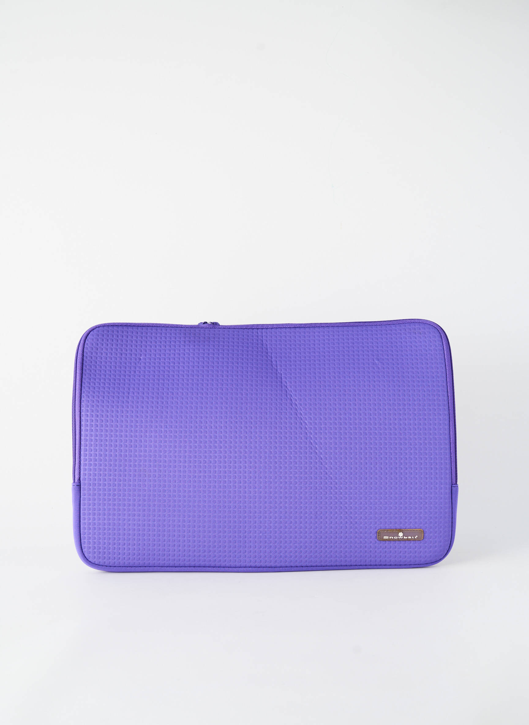 Pochette doublure textile violet SNOWBALL femme