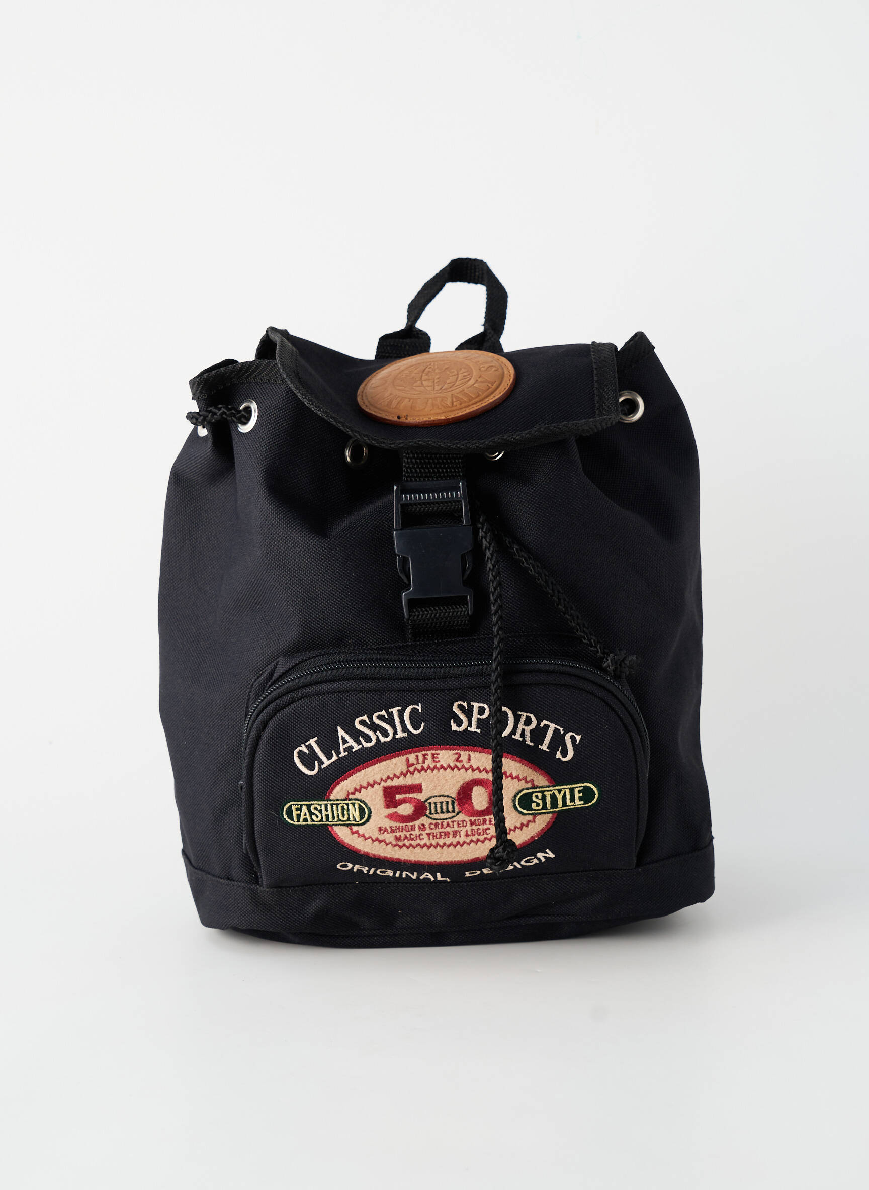 Sac à dos doublure textile noir COSMOPOLIS femme