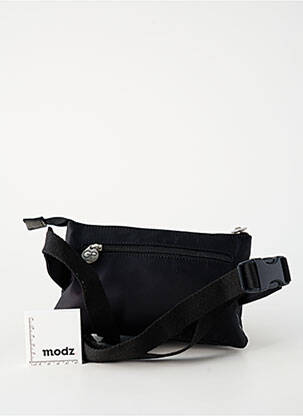 Sac multipoches forme rectangulaire noir GP femme