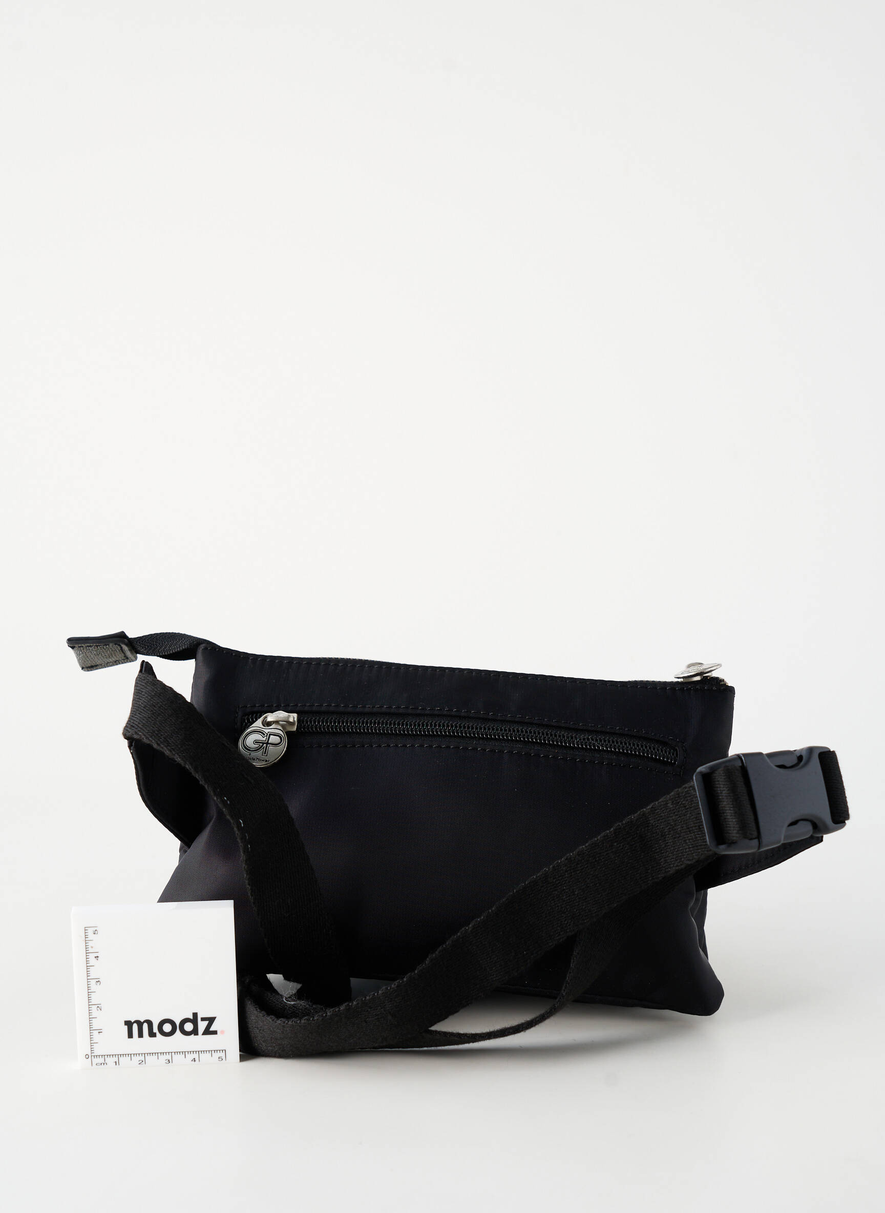Sac multipoches forme rectangulaire noir GP femme