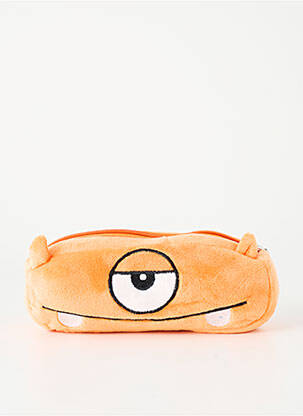 Trousse fermeture zippée orange OBERTHUR garçon