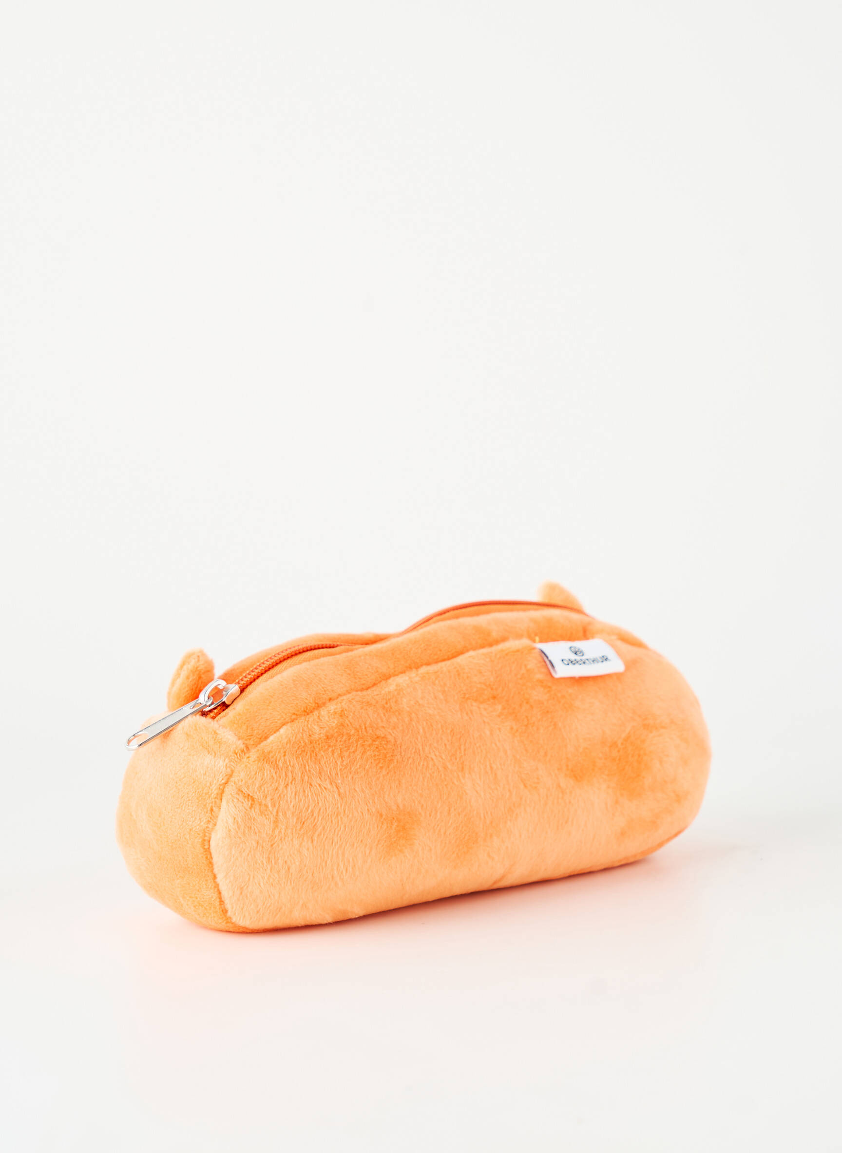 Trousse fermeture zippée orange OBERTHUR garçon