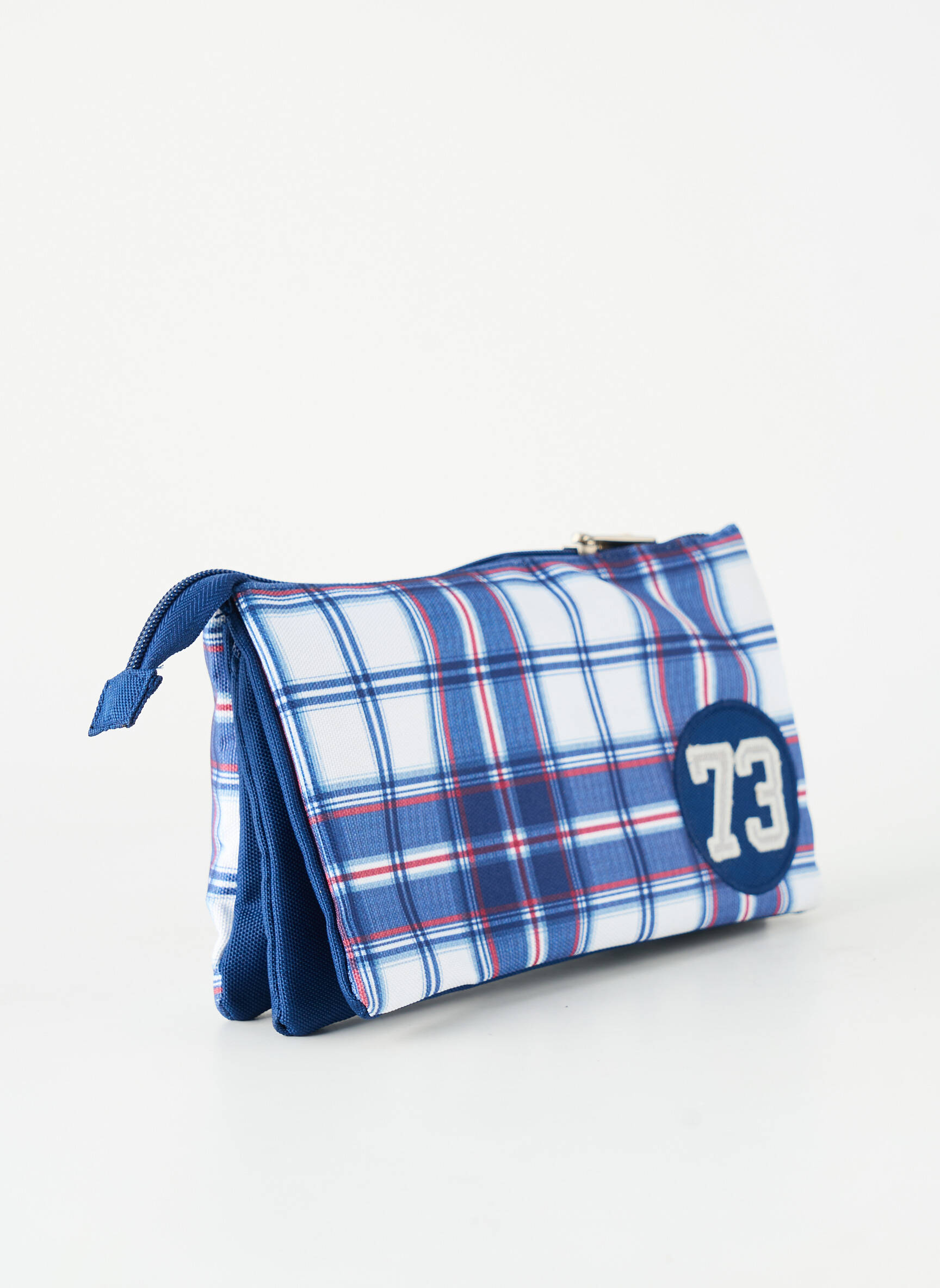Trousse fermeture zippée bleu !OHO! garçon
