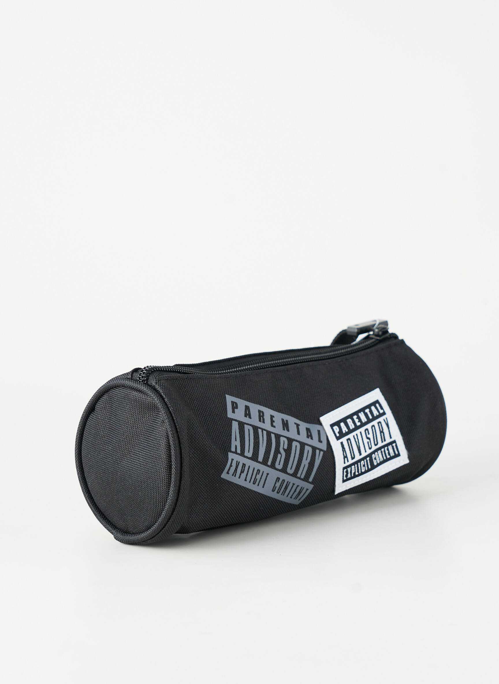 Trousse sérigraphie noir PARENTAL ADVISORY garçon