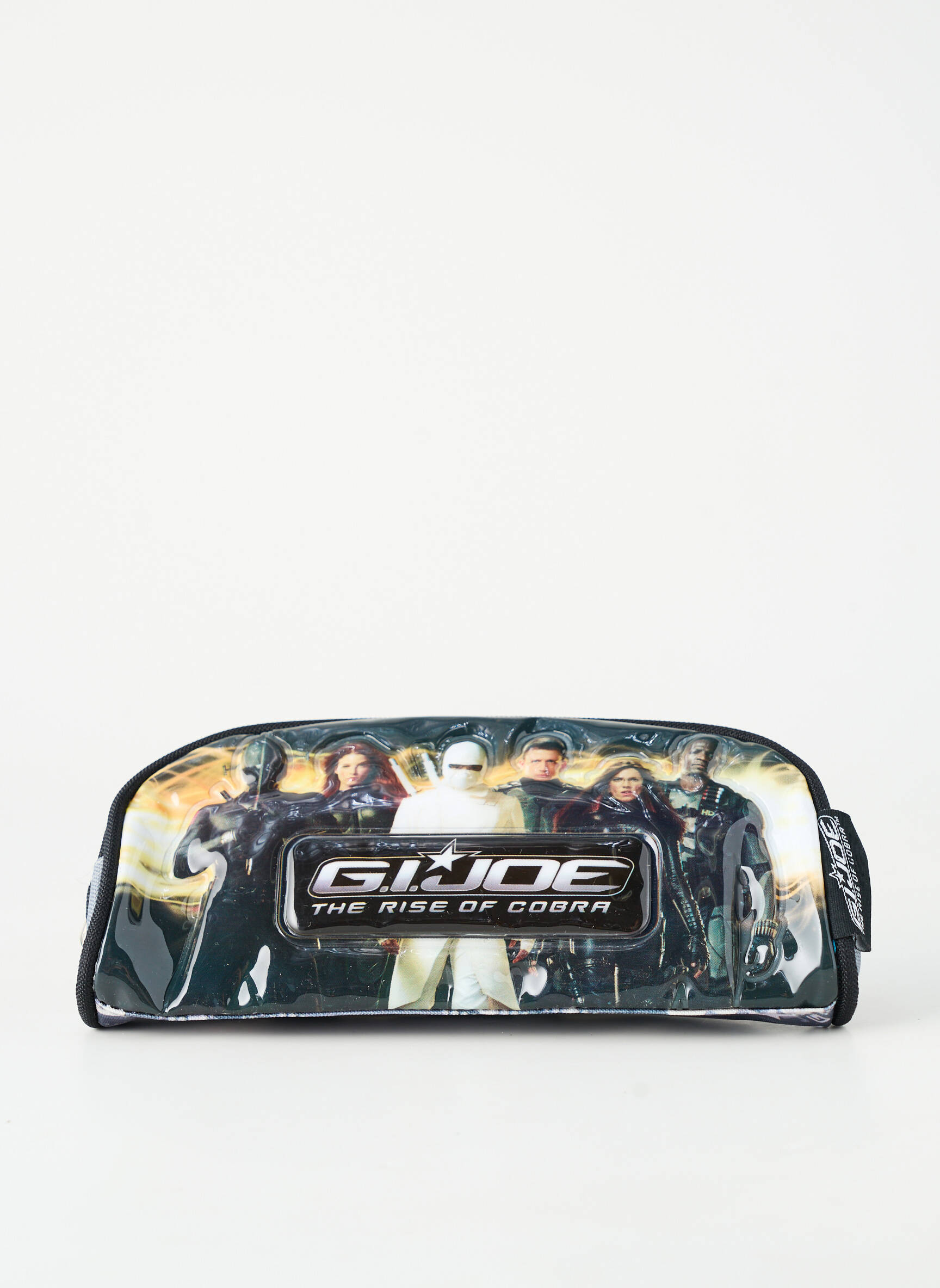 Trousse fermeture zippée noir G.I JOE garçon