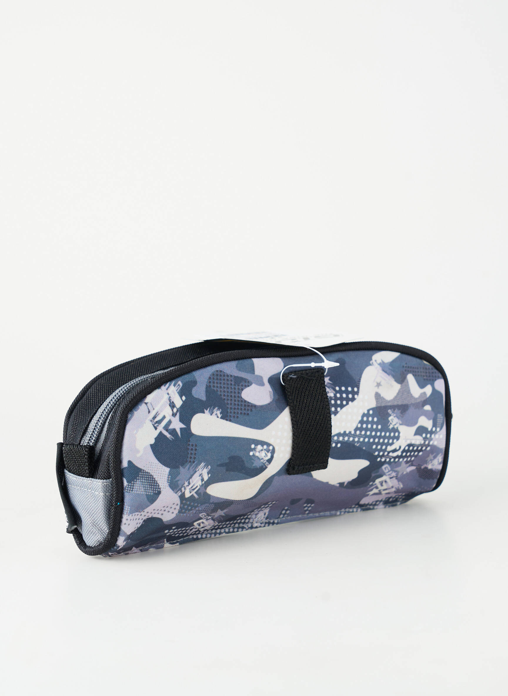 Trousse fermeture zippée noir G.I JOE garçon