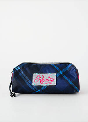 Trousse doublure bleu REPLAY fille