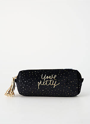 Trousse sérigraphie noir OBERTHUR fille
