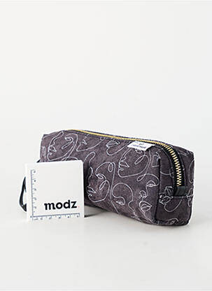 Trousse imprimé fantaisie gris OBERTHUR femme