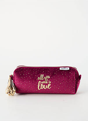 Trousse violet OBERTHUR fille