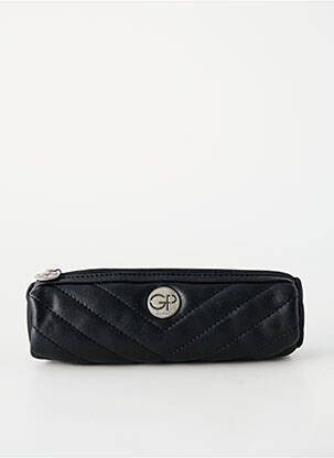 Trousse doublure textile noir GP femme