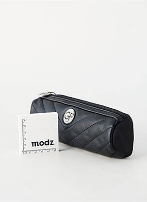 Trousse doublure textile noir GP femme