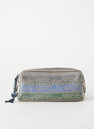 Trousse fermeture zippée gris LOLLIPOPS fille