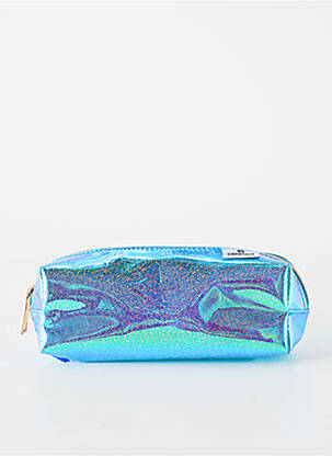 Trousse coutures renforcées bleu OBERTHUR femme