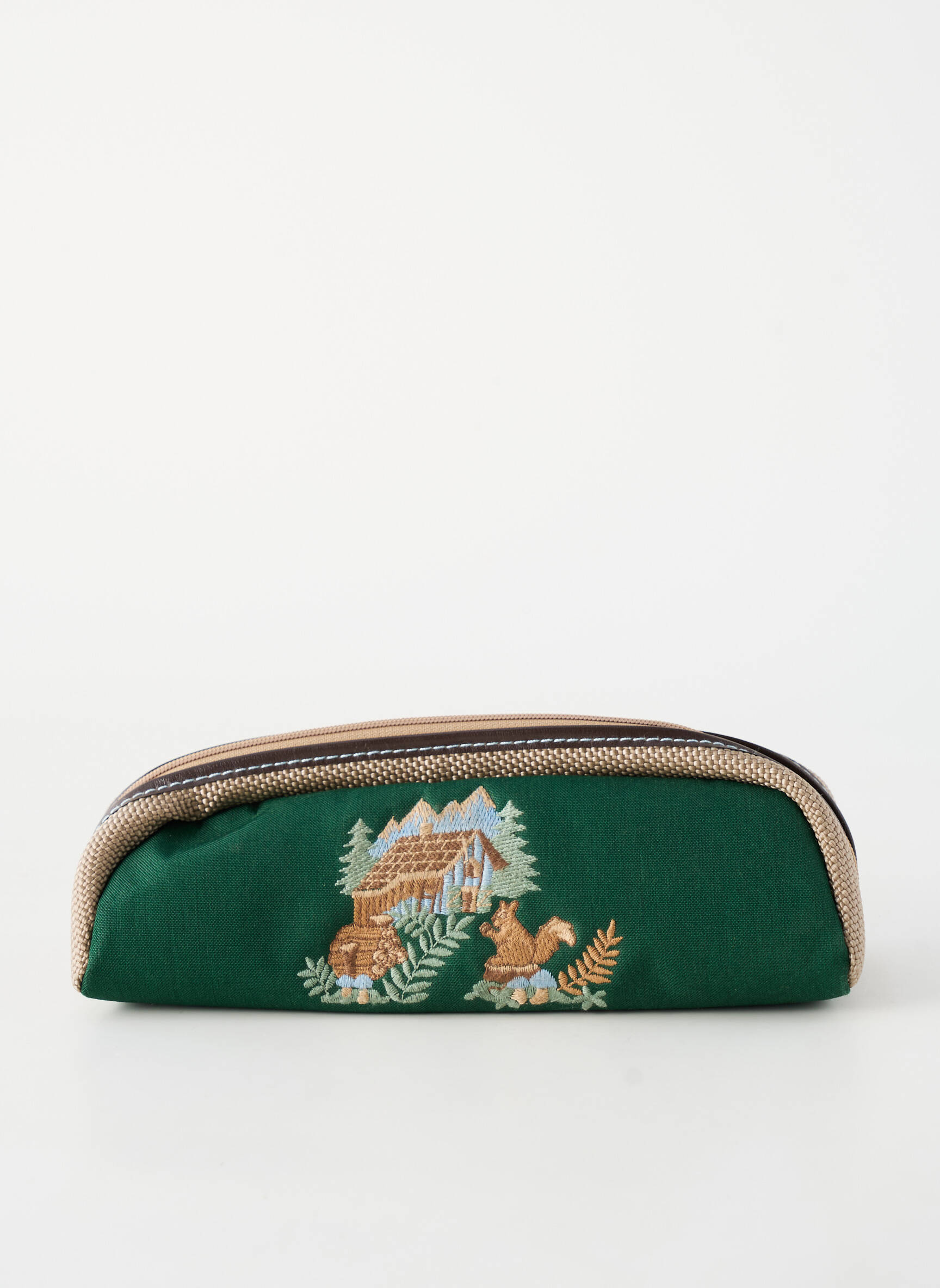 Trousse doublure vert TARTINE ET CHOCOLAT fille