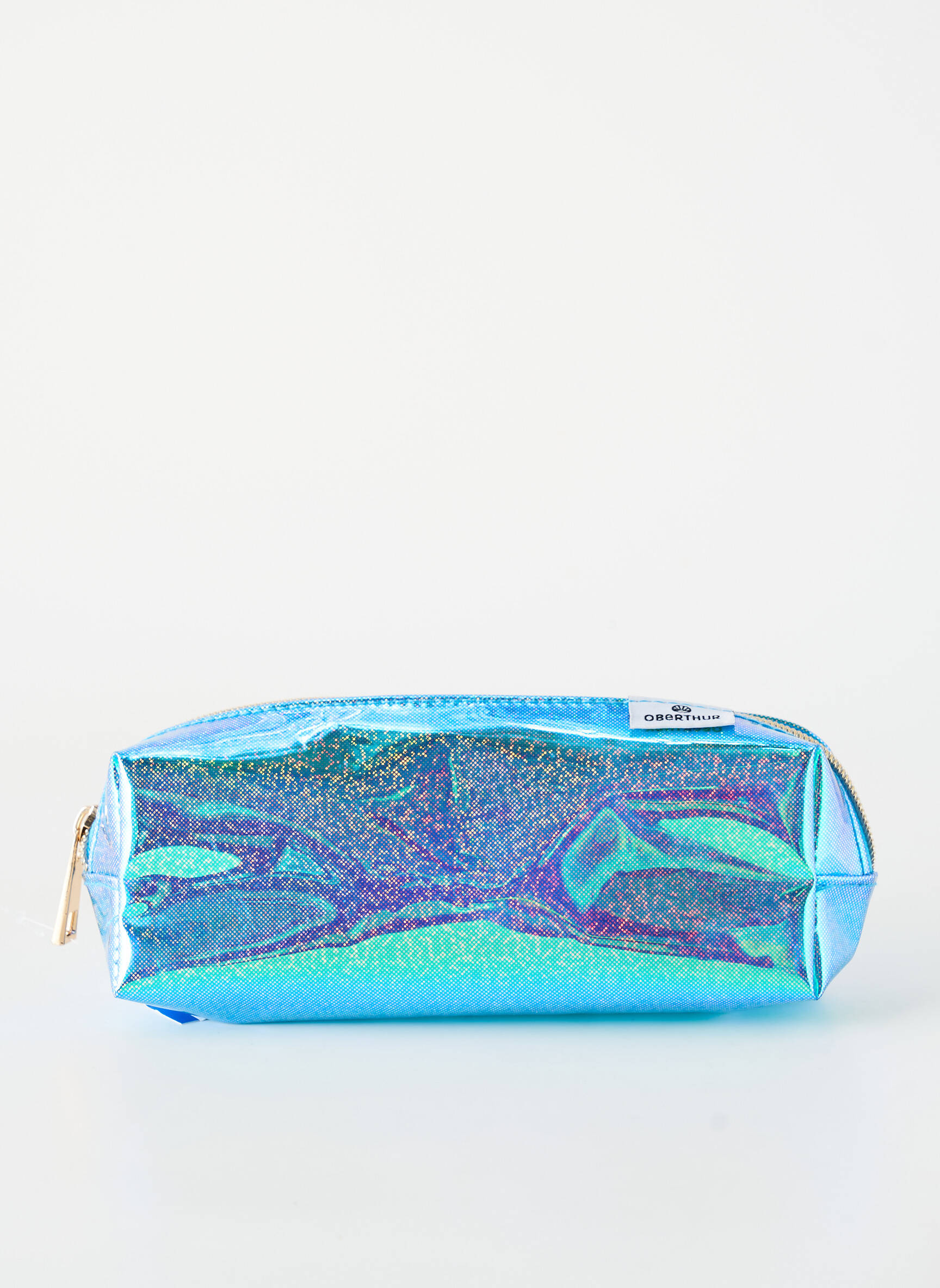 Trousse coutures renforcées bleu OBERTHUR femme
