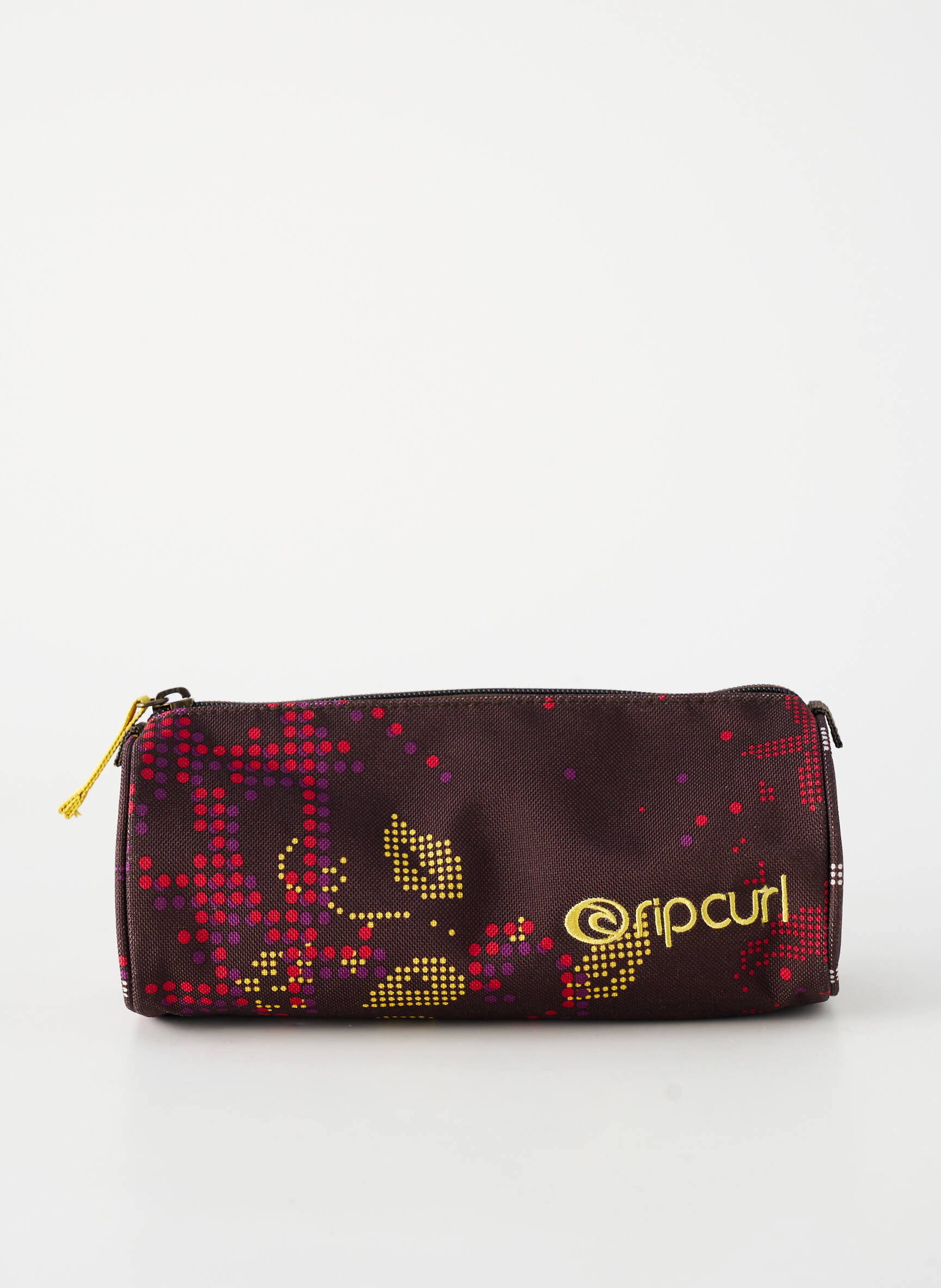 Trousse doublure marron RIP CURL fille