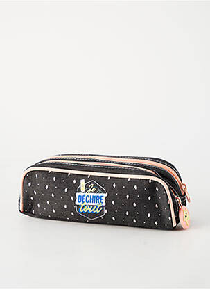 Trousse doublure rose MR. WONDERFUL fille