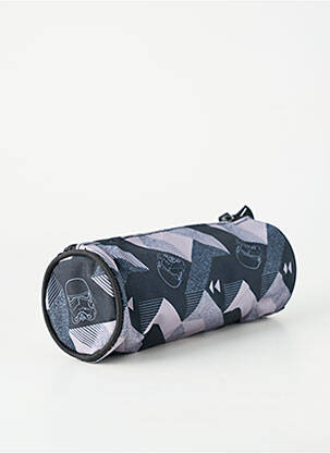 Trousse fermeture zippée gris OBERTHUR garçon