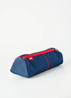 Trousse fermeture zippée bleu POIDS PLUME garçon