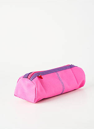 Trousse fermeture zippée rose POIDS PLUME garçon
