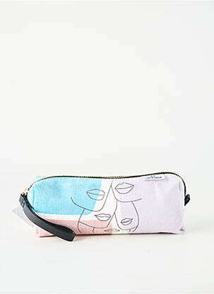 Trousse imprimé fantaisie gris OBERTHUR femme