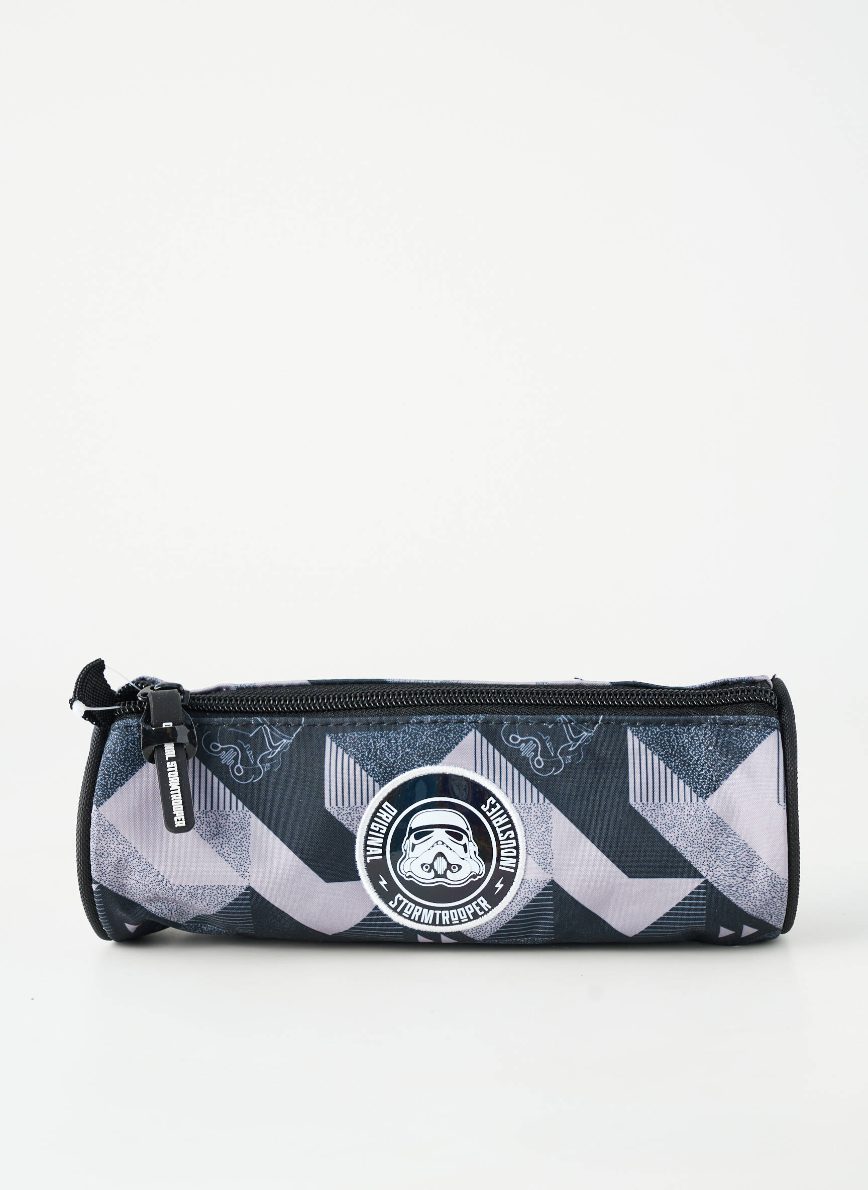 Trousse fermeture zippée gris OBERTHUR garçon