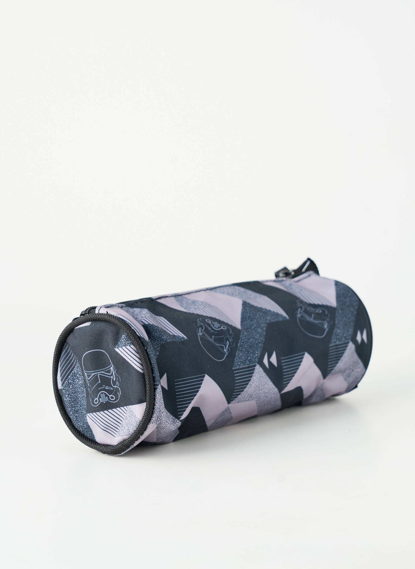 Trousse fermeture zippée gris OBERTHUR garçon