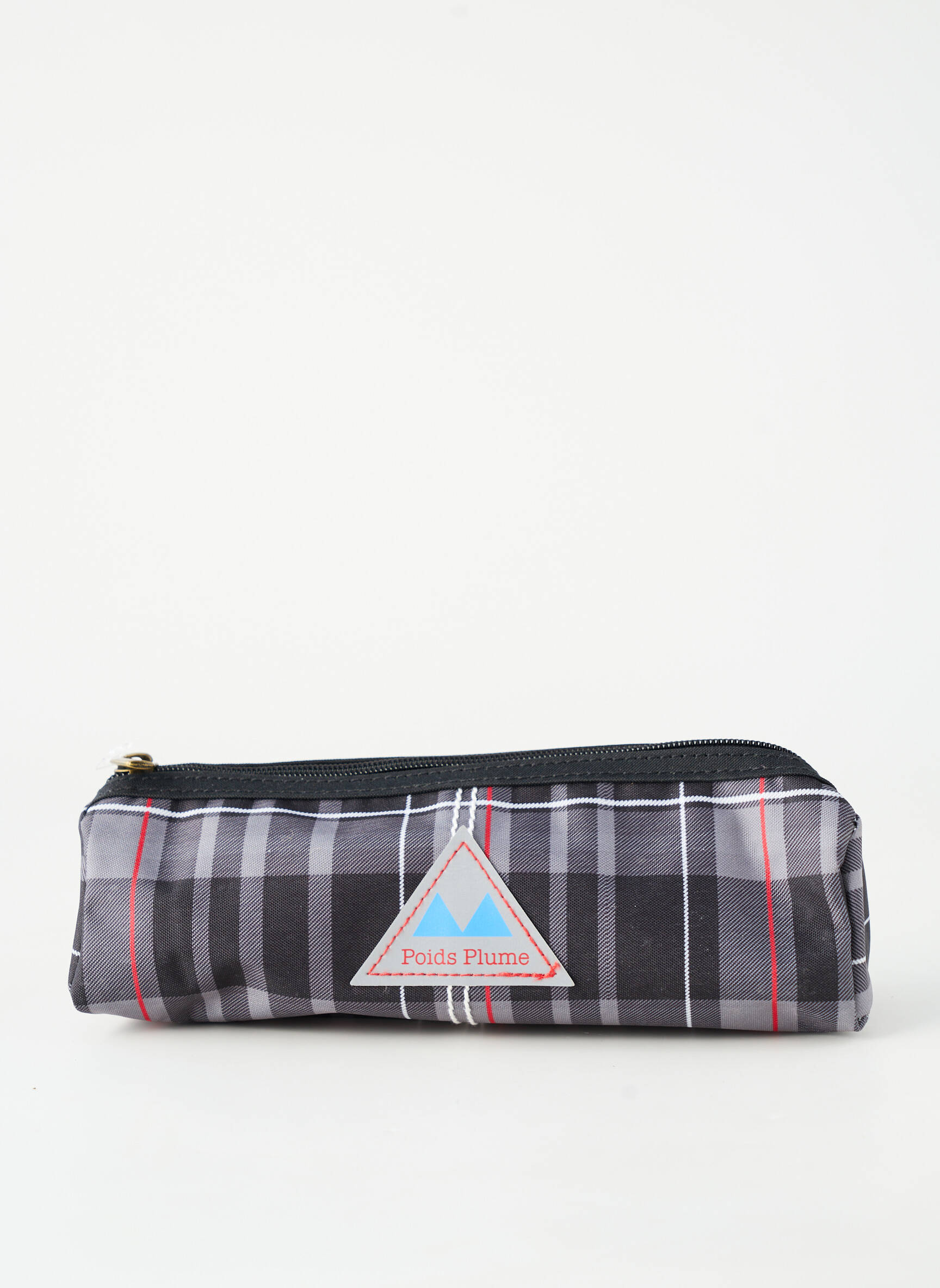 Trousse fermeture zippée gris POIDS PLUME garçon
