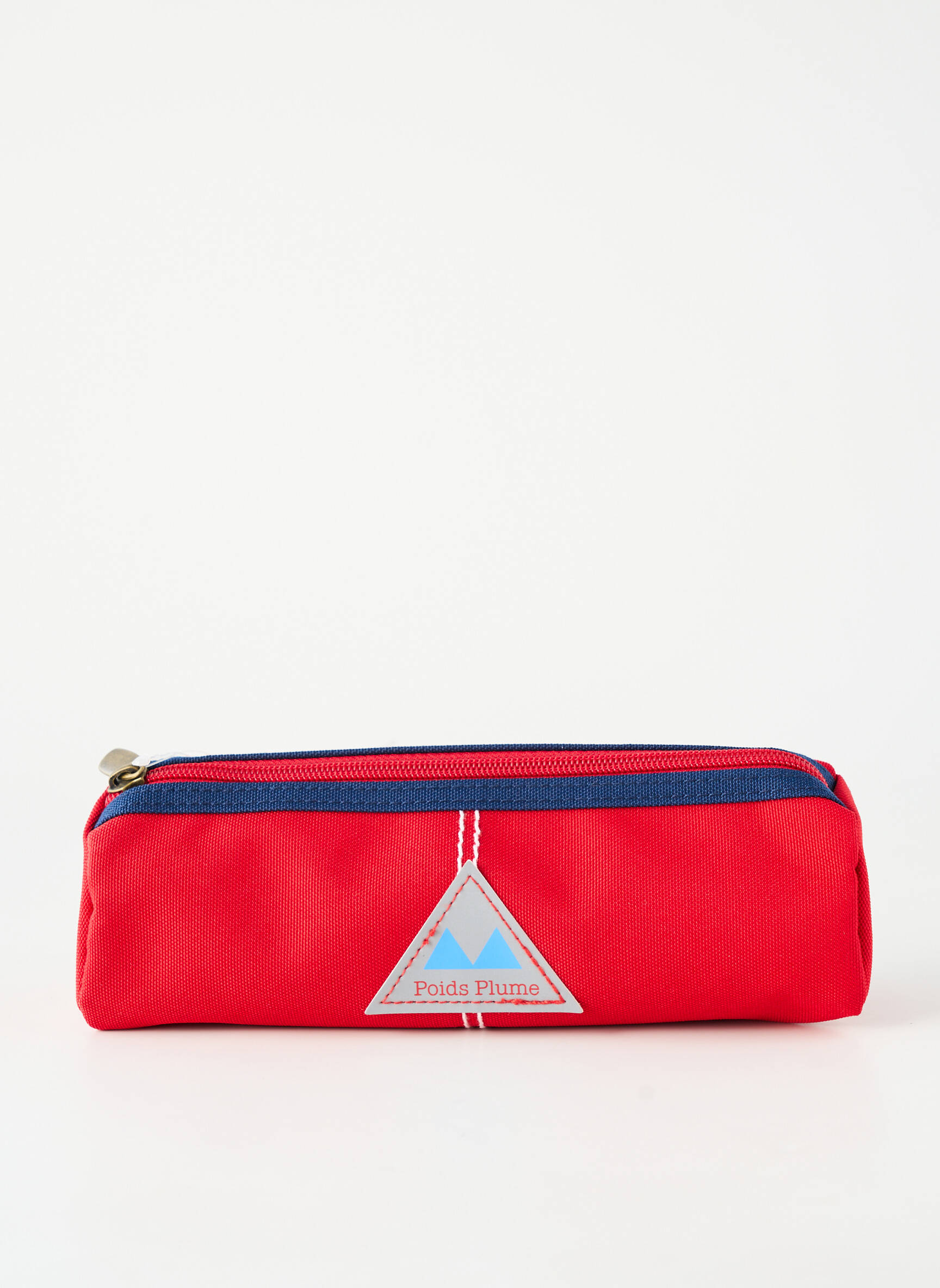 Trousse fermeture zippée rouge POIDS PLUME garçon