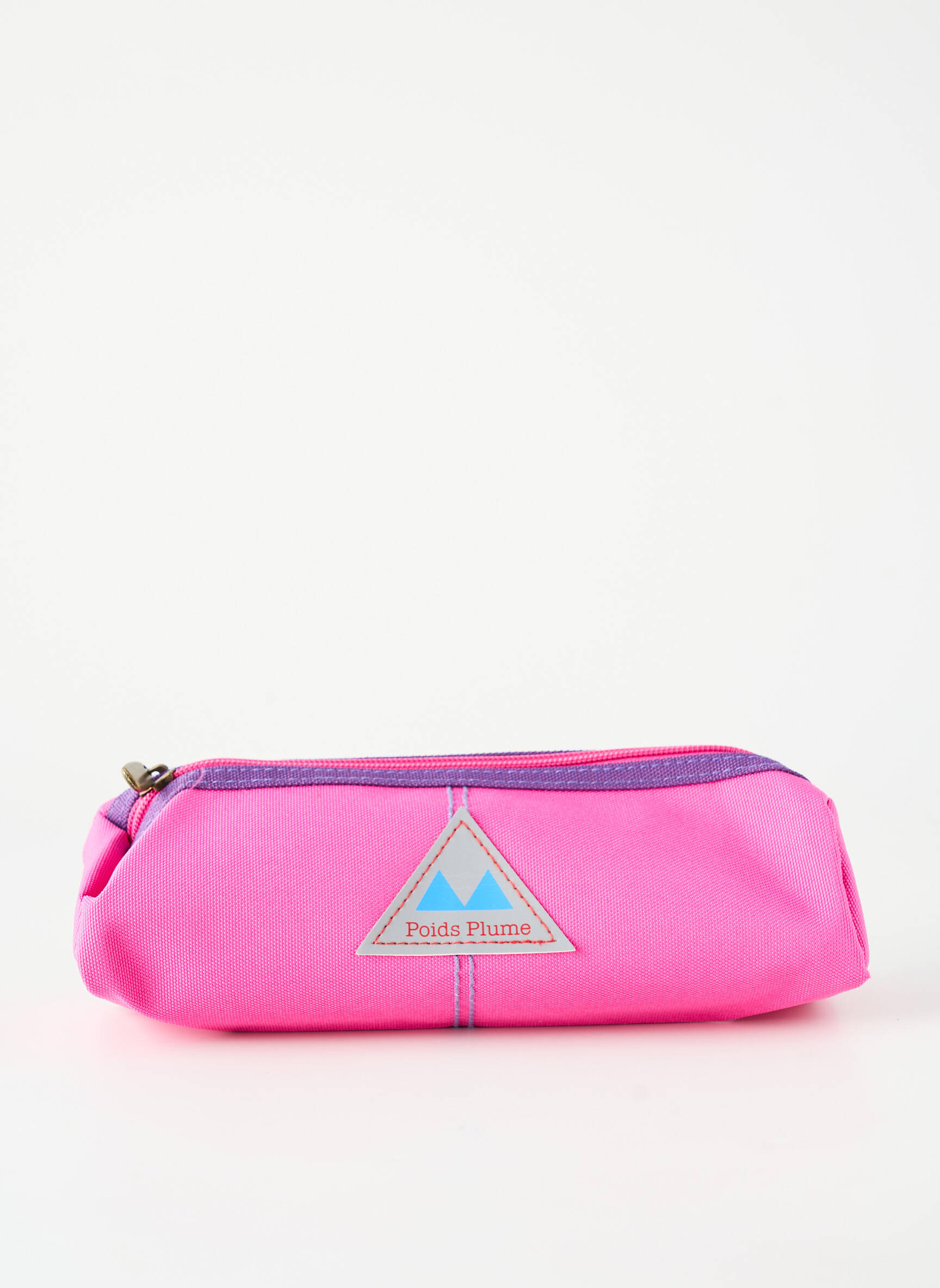 Trousse fermeture zippée rose POIDS PLUME garçon