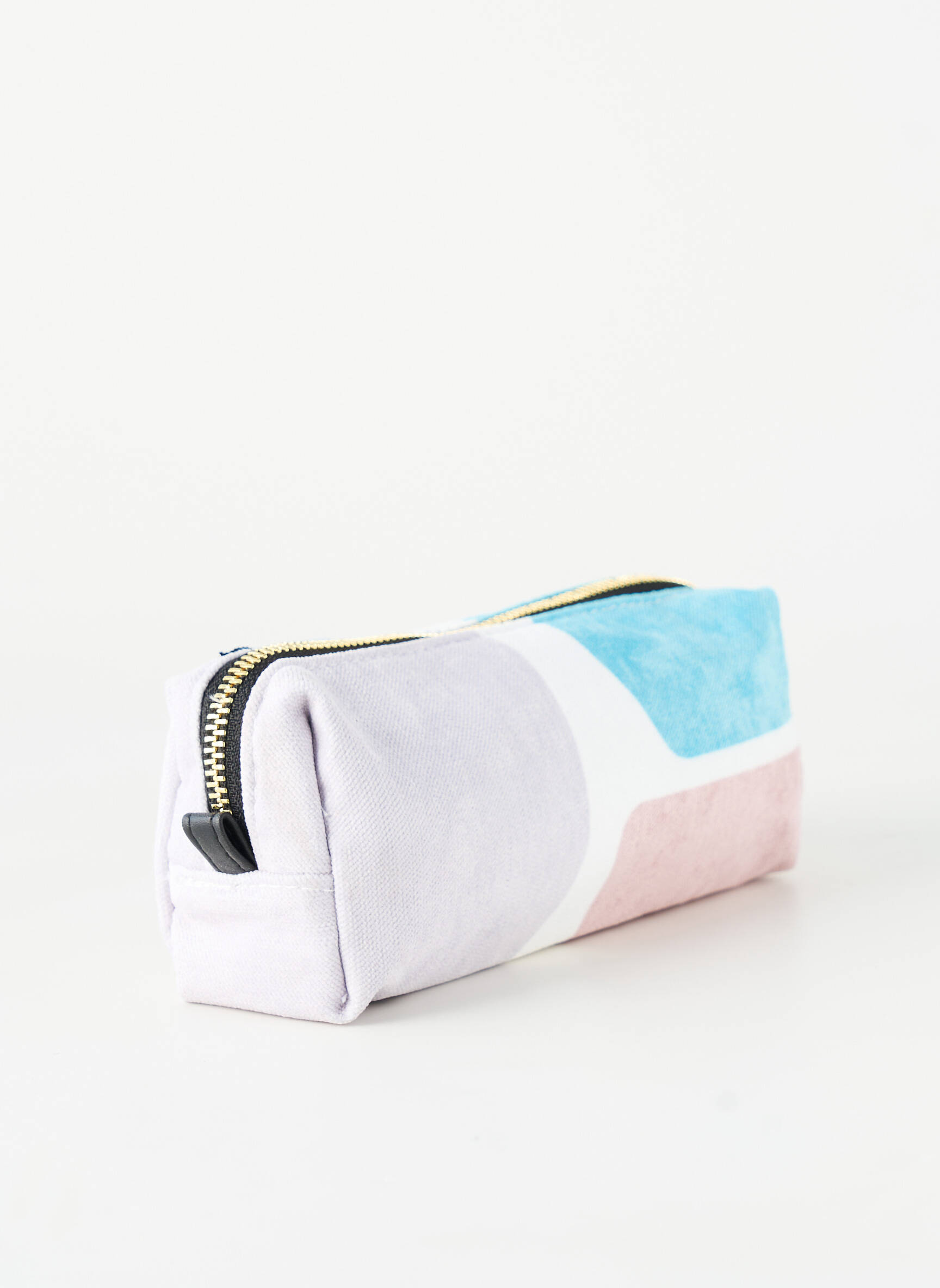 Trousse imprimé fantaisie gris OBERTHUR femme