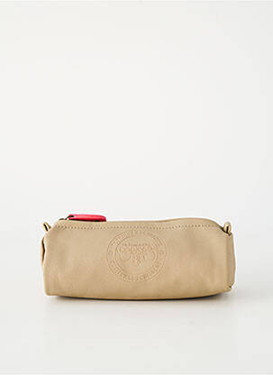 Trousse doublure textile beige LE TEMPS DES CERISES femme