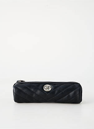 Trousse doublure textile noir GP femme