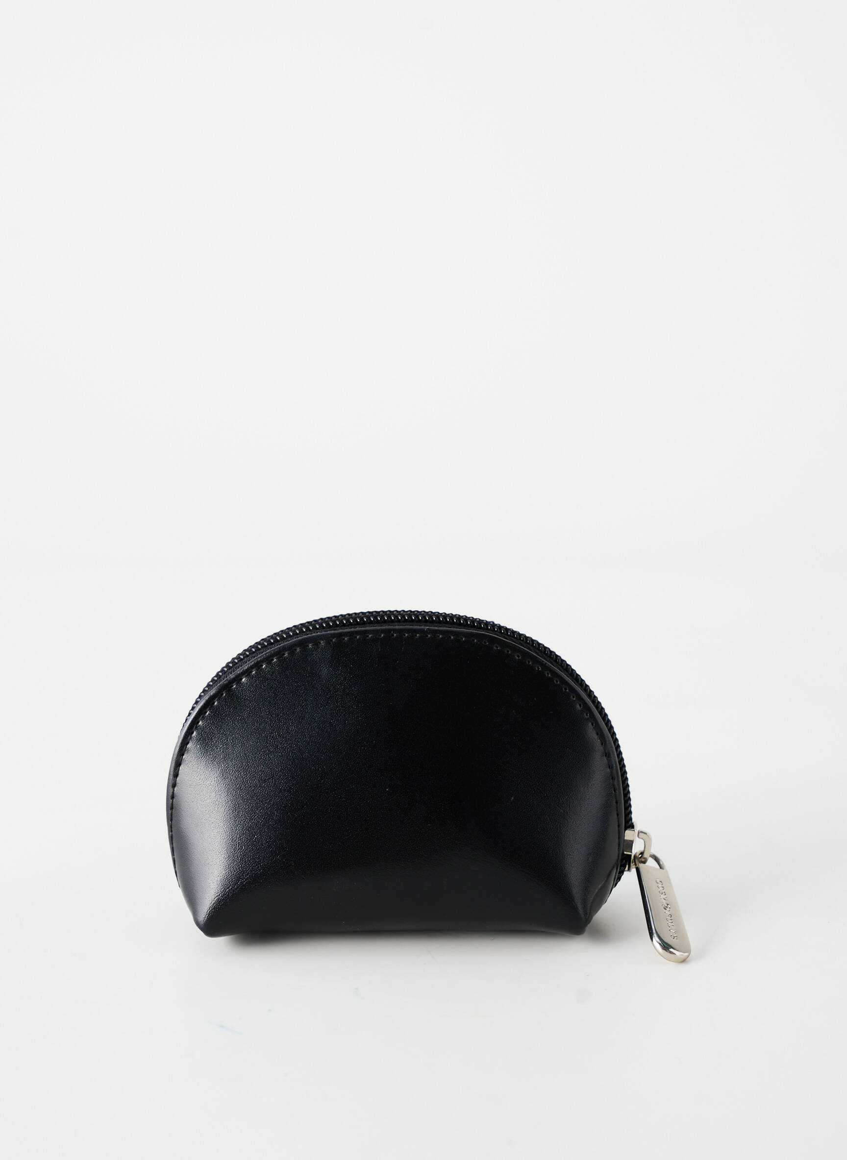 Porte-monnaie doublure textile noir COSMOPOLIS femme