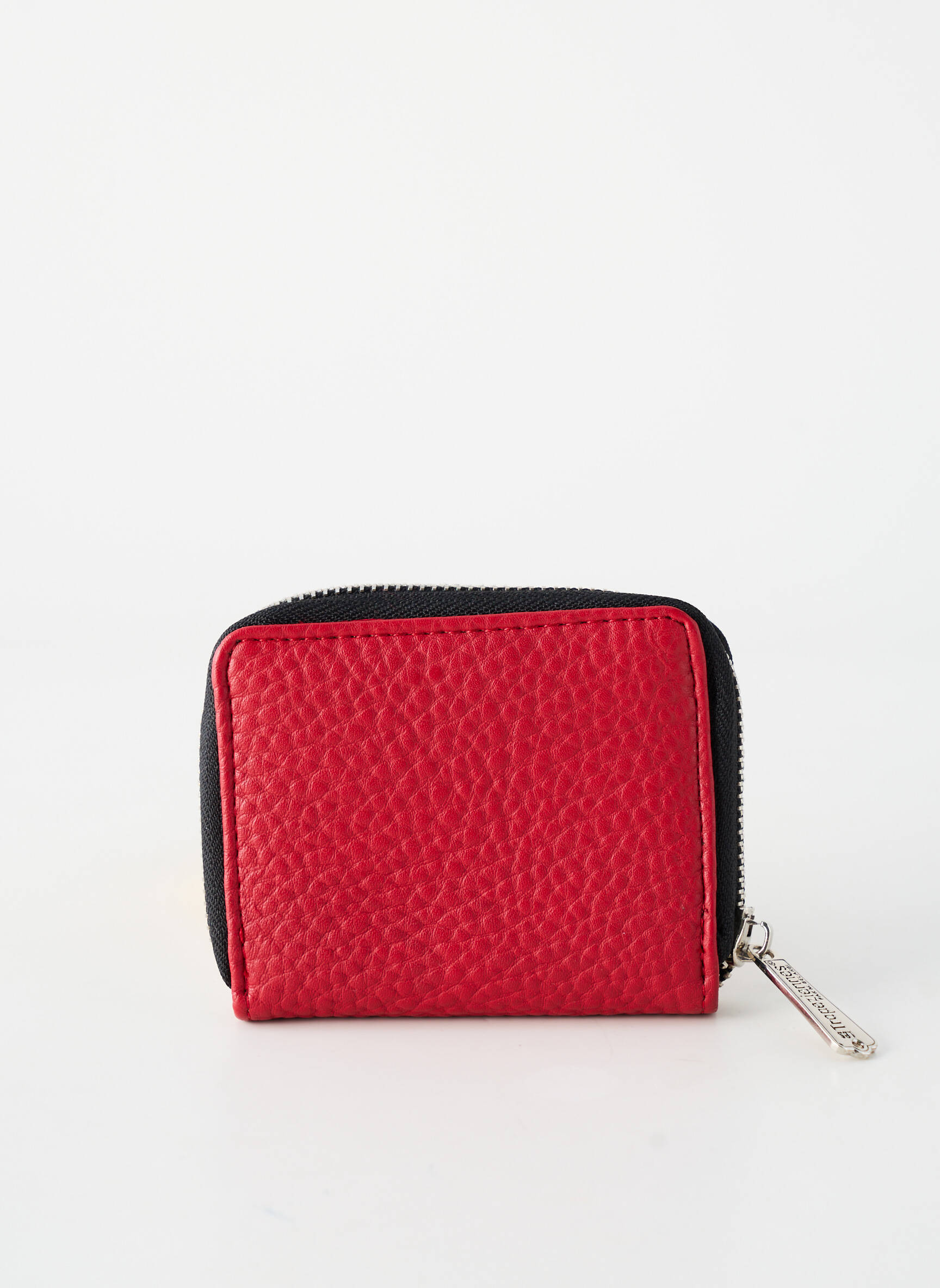 Porte-carte fermeture zippée rouge LES TROPEZIENNES PAR M.BELARBI femme