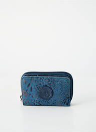 Porte-carte bleu PATRICK BLANC femme