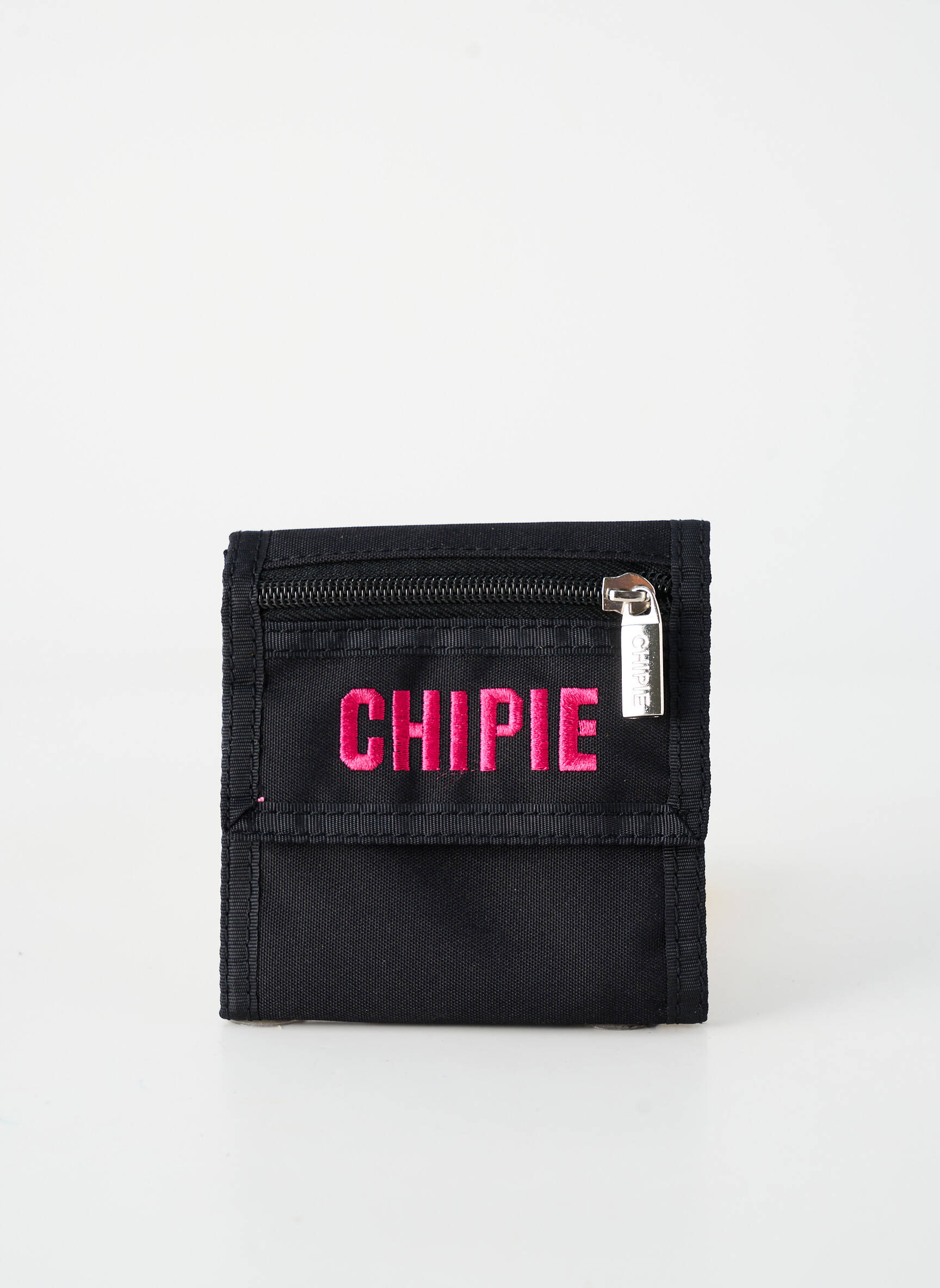 Portefeuille doublure textile noir CHIPIE femme