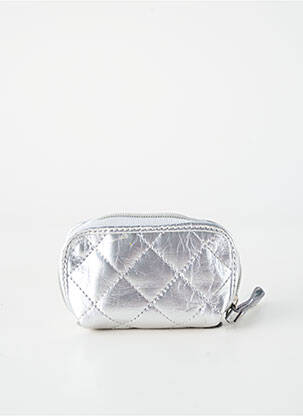 Porte-monnaie broderie argent ROYAL WEAR femme