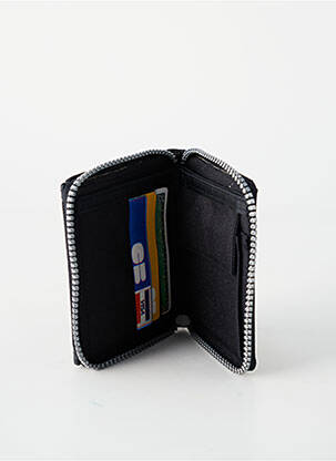 Porte-carte coutures renforcées noir TEDDY SMITH homme