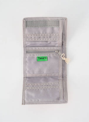 Porte-carte fermeture zippée rose TANN'S femme